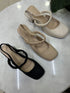 Retro Elegant Marry Jane Sling Block Heels